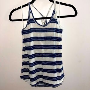 Aeropostale Striped Halter Top Sz. M